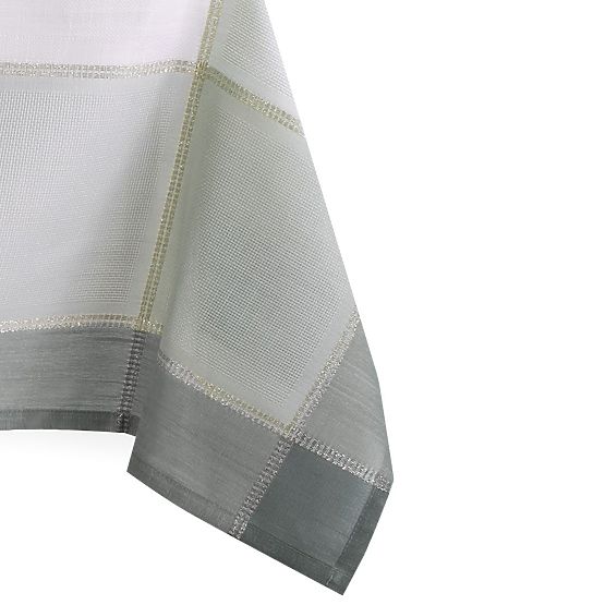 Tablecloth LAVAL color white smooth classic motif 30x160 ameliahome