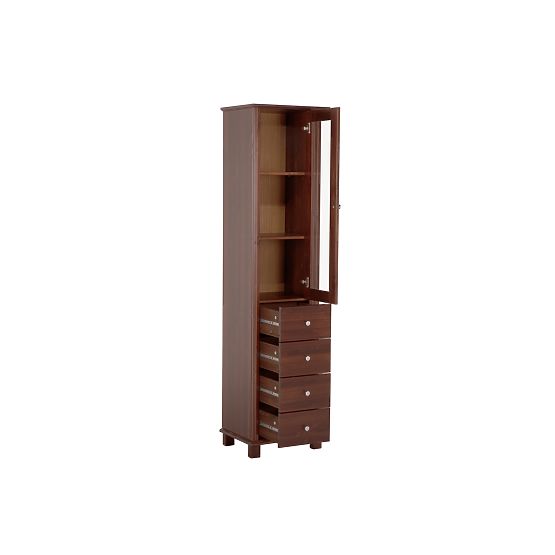 Tall Cabinet 1 Door 4 Drawers
