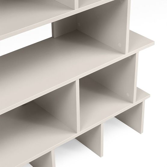 Tall Rangali Shelf, Cashmere, Rounded