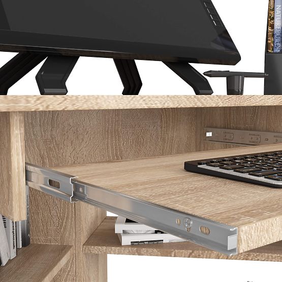 TED Corner Desk Oak Sonoma