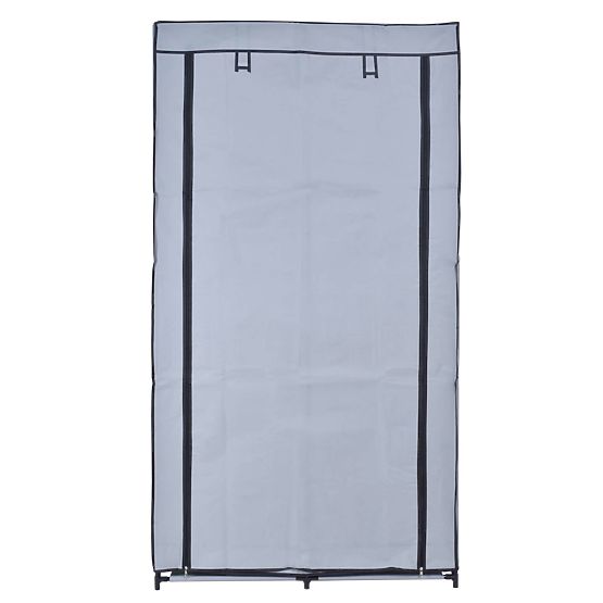 Textile Cabinet with 6 Shelves Mira - Grey