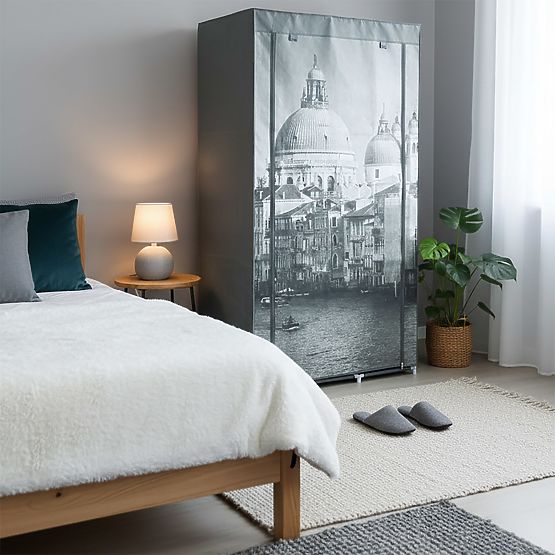 Textile Wardrobe with Venice Print