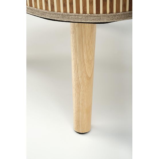 TICO Set of 2 Stools with Storage, Beige