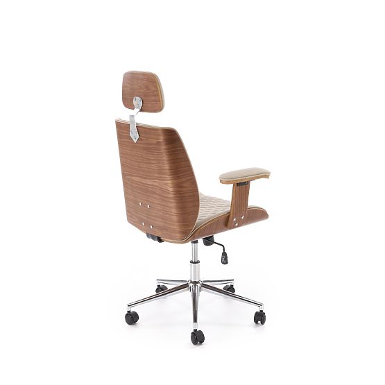 TIMBER Office Chair Walnut/Beige
