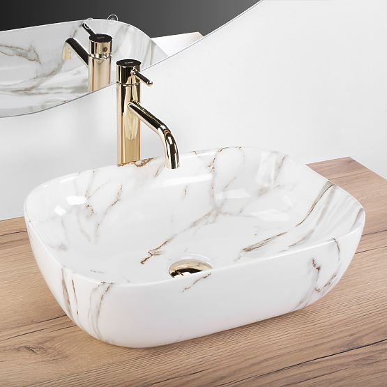 Timeless Rea Belinda Aiax Shiny Washbasin