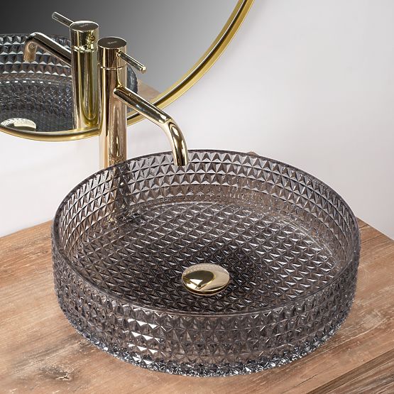 Timeless Rea Cristal Grey 39 Washbasin