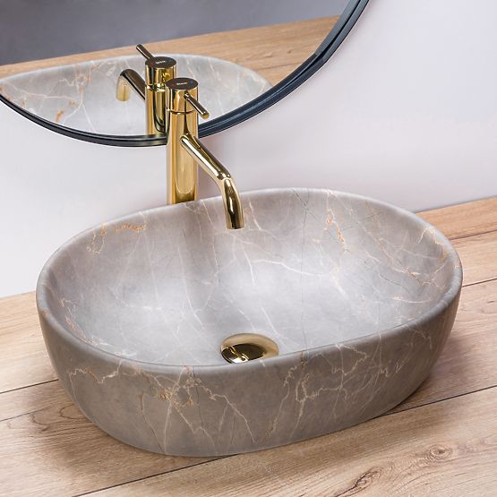 Timeless Rea Lara Beige Washbasin