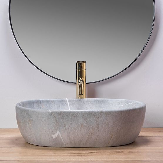 Timeless Rea Lara Grey Washbasin