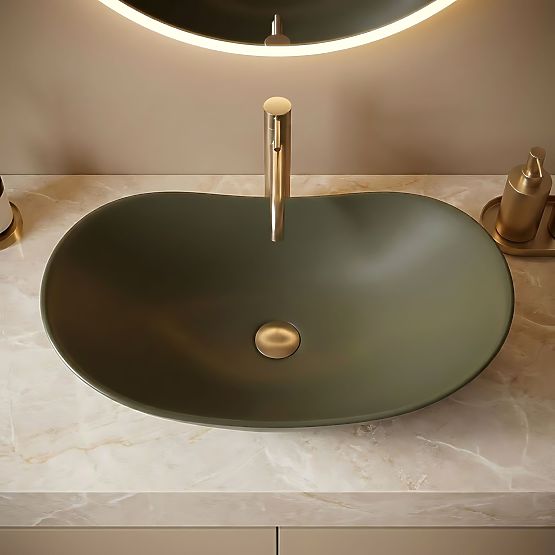 Timeless Rea Royal Olive Matt Sink