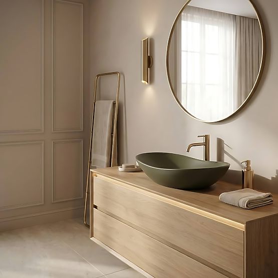 Timeless Rea Royal Olive Matt Sink