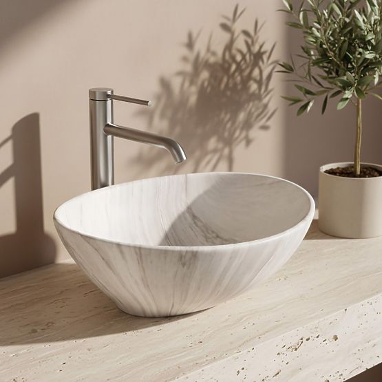 Timeless Rea Sofia Ash Matt Washbasin