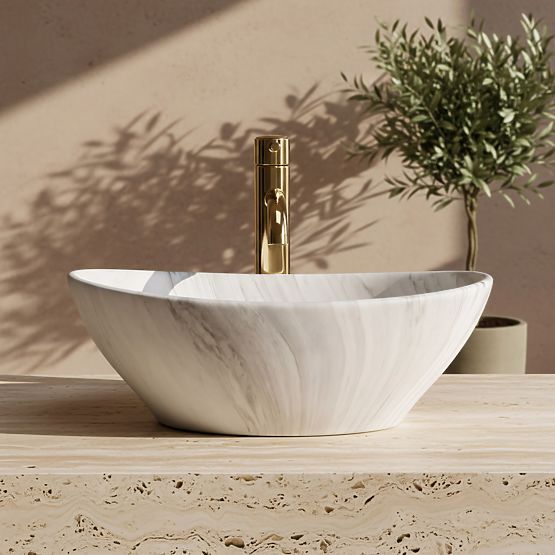 Timeless Rea Sofia Ash Matt Washbasin