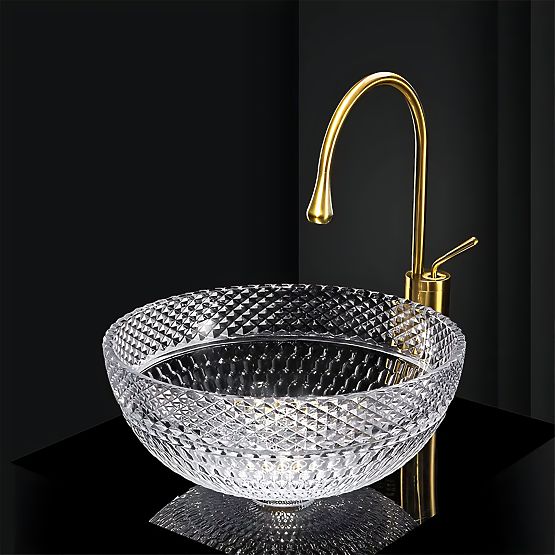 Timeless Rea Sue Transparent Washbasin