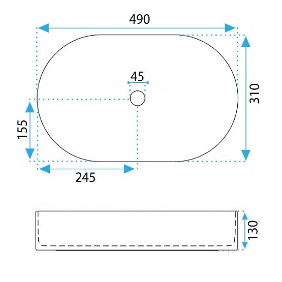 Timeless Rea Vanda Cinnamon Matt Sink