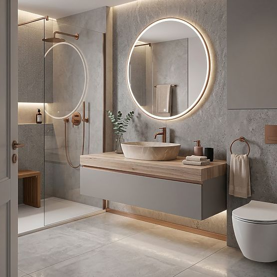 Timeless Washbasin Rea Freja Beige