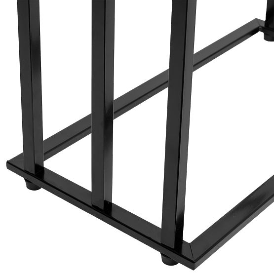 Tire Black Towel Stand with 3 Arms