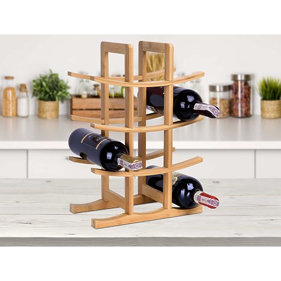 Todgar Bamboo Wine Rack