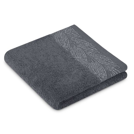 Towel ALLIUM color graphite classic style 50x90+70x130 AmeliaHome