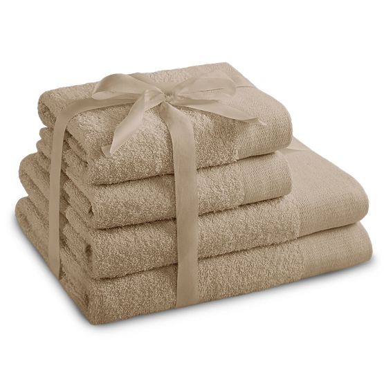 Towel AMARI - AMELIAHOME color beige classic style 2*70x140+2*50x100 AmeliaHome