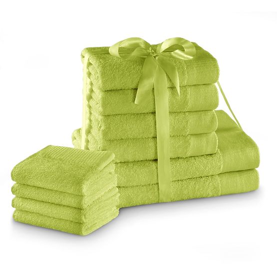 Towel AMARI - AMELIAHOME color green classic style 2*70x140+4*50x100+4*30x50 AmeliaHome