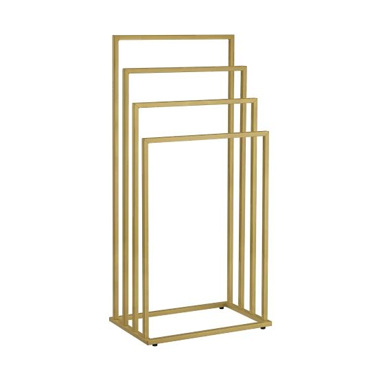 Towel Stand 4 Rungs - Gold