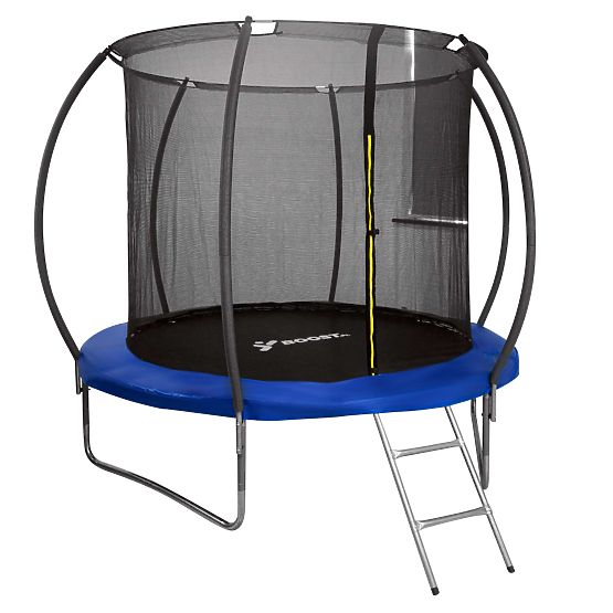 Trampoline with Net and Ladder HENZEN 244 cm Blue FT 8