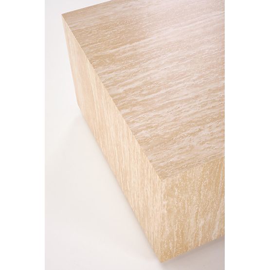 TRAVERTINO KWADRAT coffee table, travertine (1p=1pc)