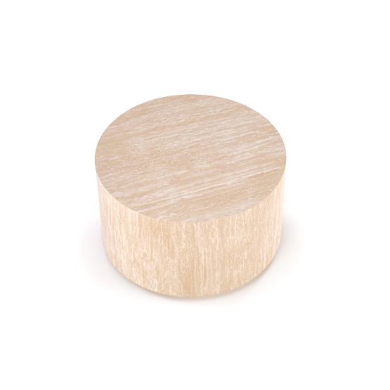 TRAVERTINO ROUND Coffee Table, Travertine