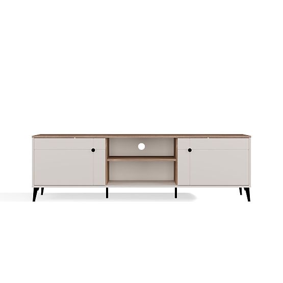 TV Cabinet POINT 2D Cashmere Beige Oak Castello TV Cabinet 2 Doors
