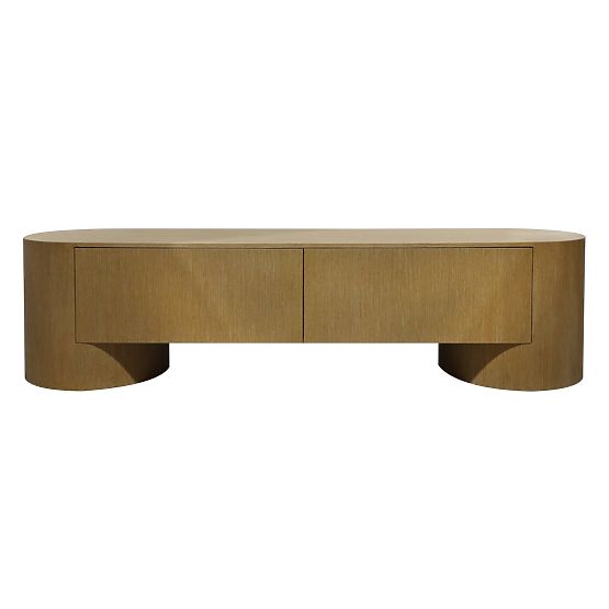 TV Cabinet with Drawers Aspen, 200 cm, Natural Oak