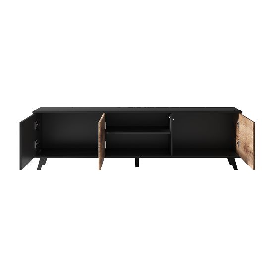 TV Stand RANDOM RTV-2 - Wotan Oak/Black