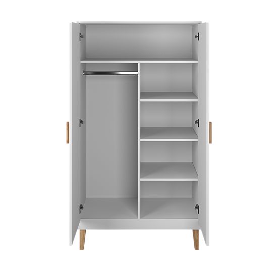 Wardrobe KUBI - White