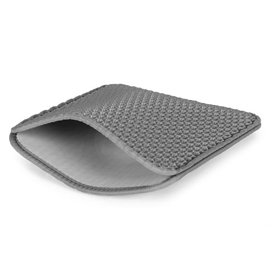 Two-layer Mat for Cat Litter Box Grey