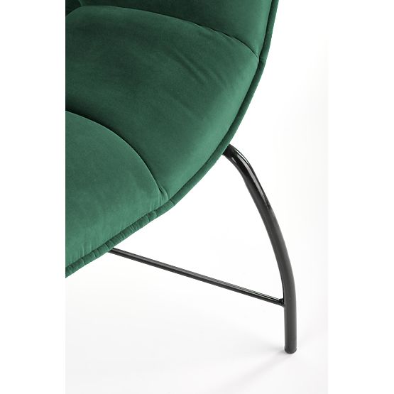 Upholstered armchair BELTON - bottle green
