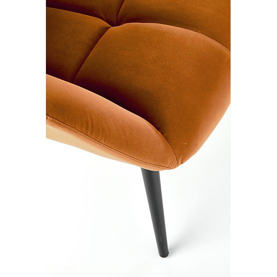 Upholstered armchair Tyrion - cinnamon