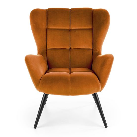 Upholstered armchair Tyrion - cinnamon