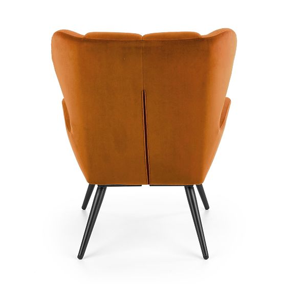 Upholstered armchair Tyrion - cinnamon