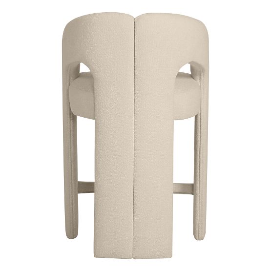 Upholstered Bar Stool Castelo Beige
