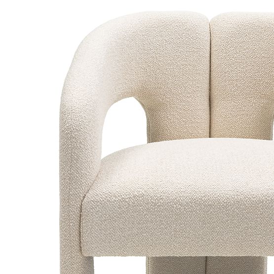 Upholstered Chair Castelo Beige