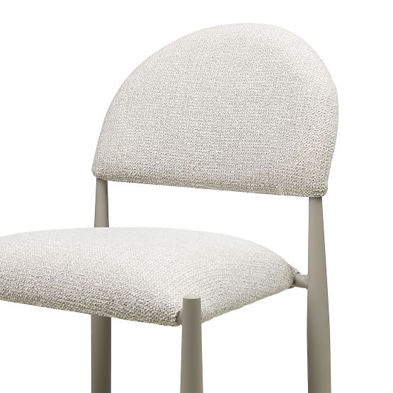 Upholstered Chair Maze Beige-Grey