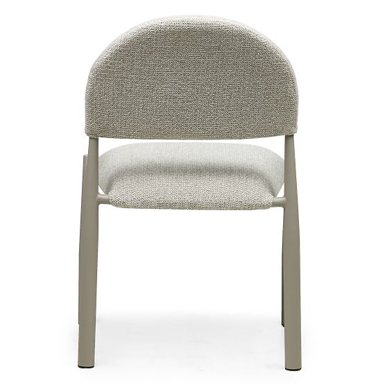 Upholstered Chair Maze Beige-Grey
