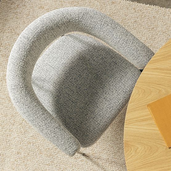 Upholstered Chair Portia Gray