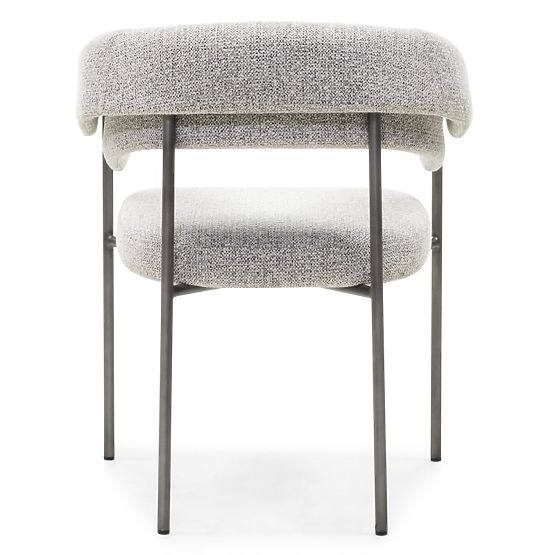 Upholstered Chair Portia Gray
