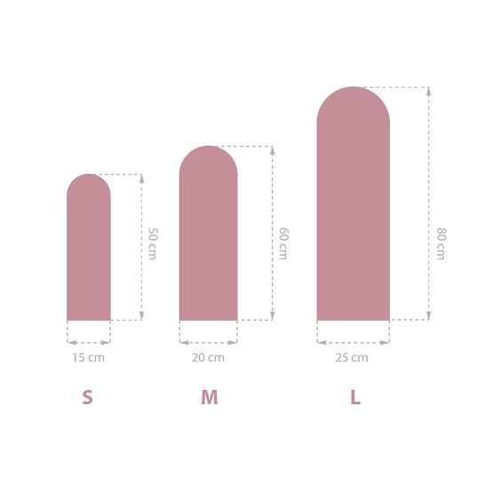 Upholstered panel Obluček - pink