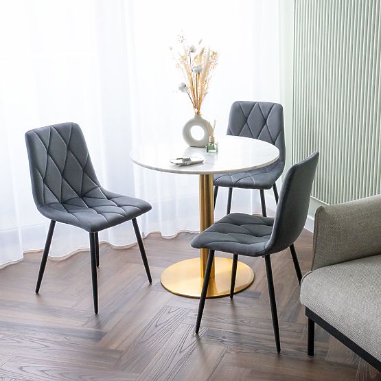 Upholstered Velvet Chair Madison Velvet Graphite
