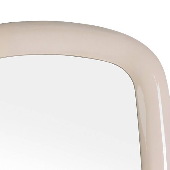 Uva Mirror, 180x80 cm, Light Beige, Glossy