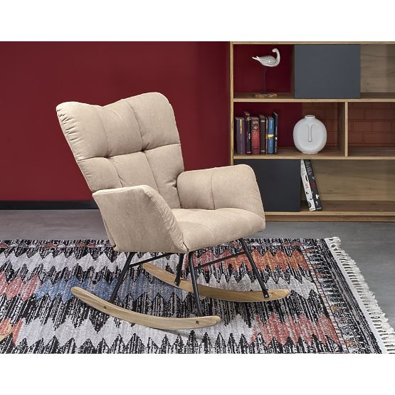 VASCO rocking chair - beige