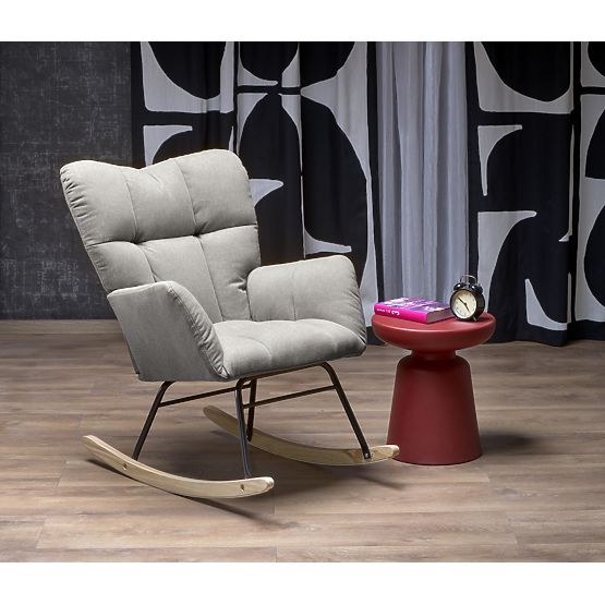 VASCO rocking chair - gray