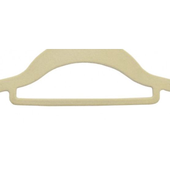 Velour Hanger Maxi Set of 10 - Beige
