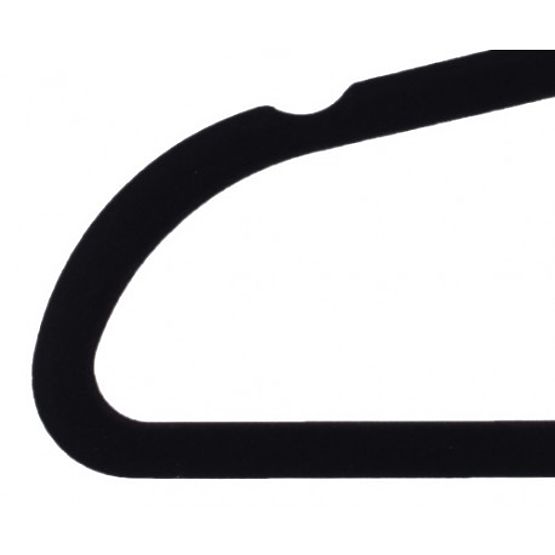 Velour Hanger Maxi Set of 5 - Black